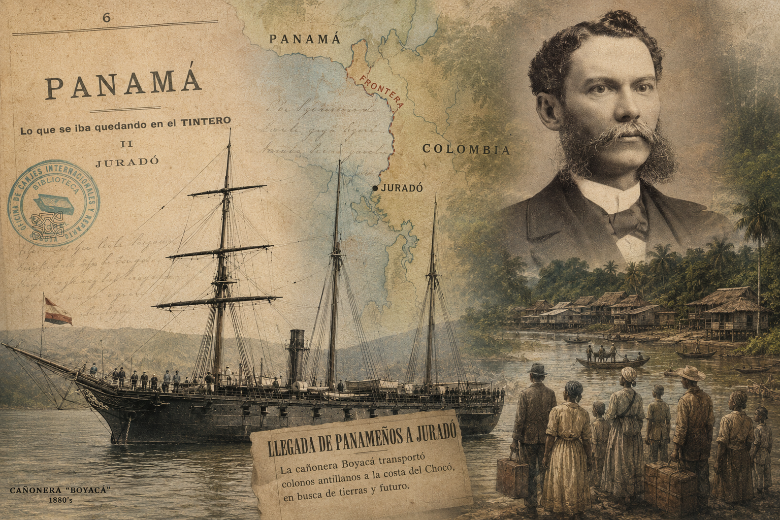 La disputa por Juradó que estuvo a punto de desatar una guerra entre Colombia y Panamá. Por :Gonzalo Díaz Cañadas