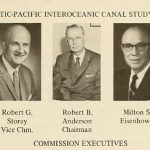 La Subcomisión de Estudios del Canal Interoceánico (1968-1969) que analizó 30 posibles rutas de canales Interoceánico en Centroamérica incluida , la idea de un canal o corredor intermodal por el Chocó