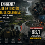 Chocó enfrenta la tasa de extorsión más alta de Colombia: una amenaza creciente sobre sus territorios rurales