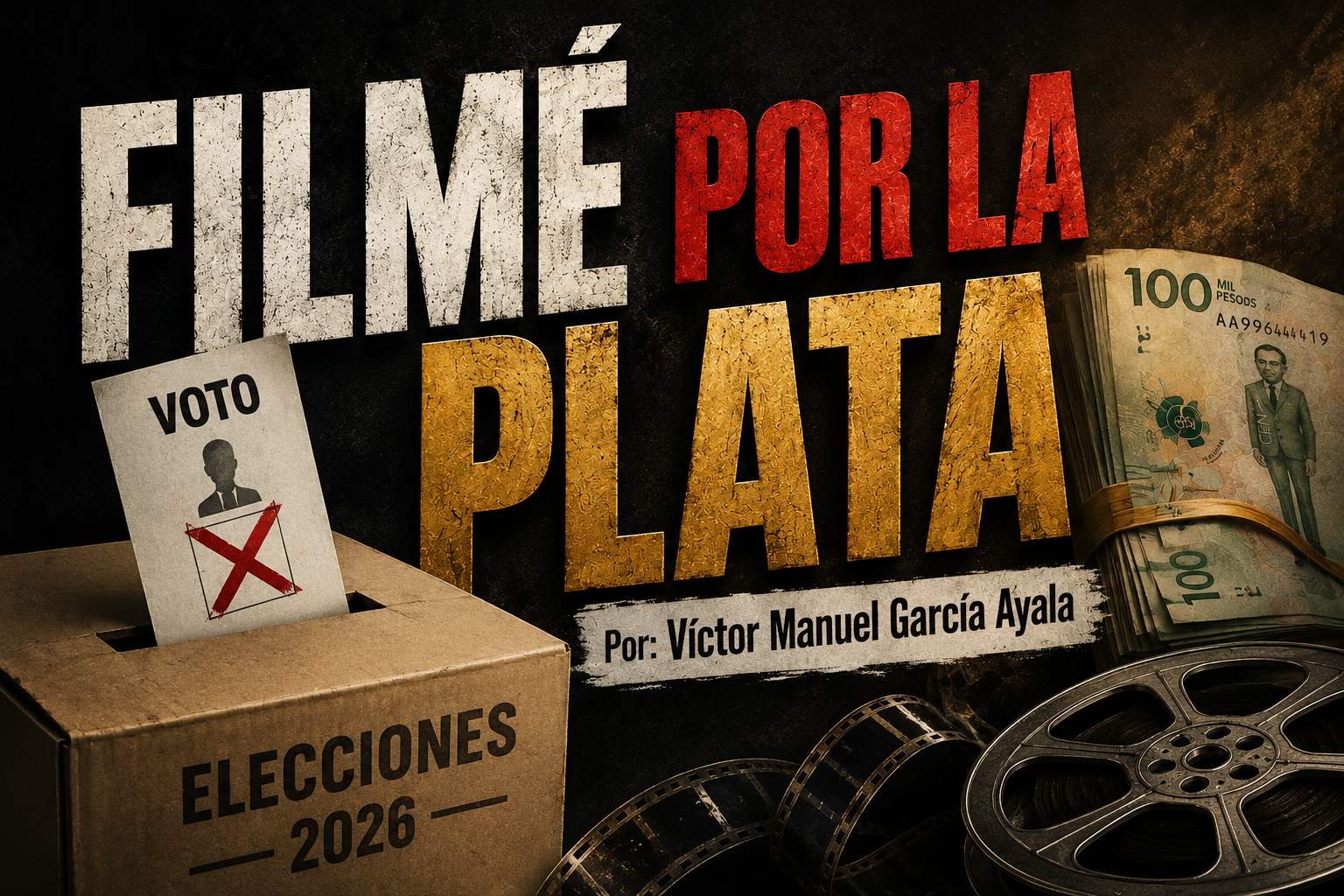 FILMÉ POR LA PLATA. Por: Víctor Manuel García Ayala