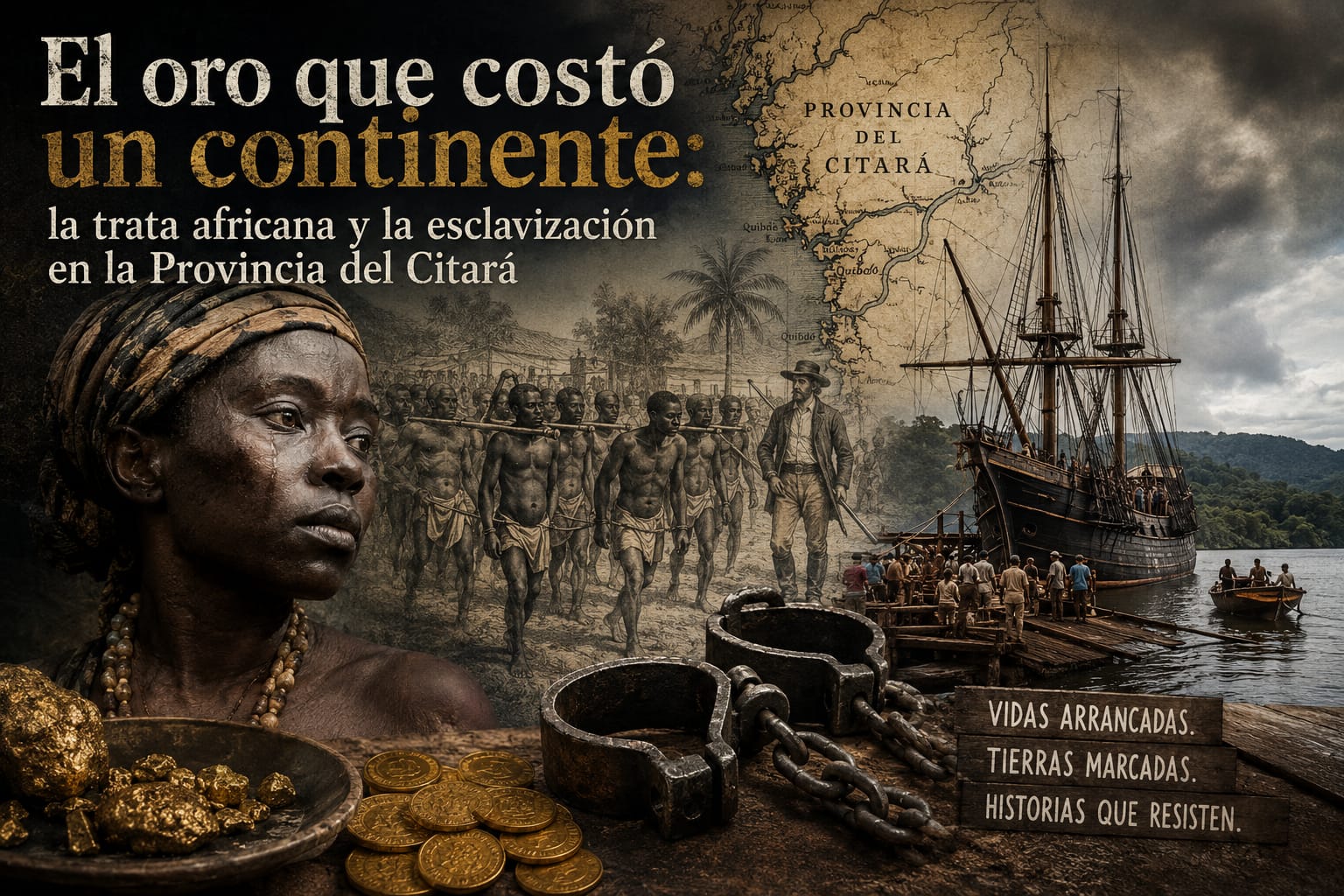 El oro que costó un continente: la trata africana y la esclavización en la Provincia del Citará