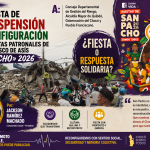 PROPUESTA DE NO SUSPENSIÓN Y RECONFIGURACIÓN DE LAS FIESTAS PATRONALES DE SAN FRANCISCO DE ASÍS «SAN PACHO» 2026. Por :​JACKSON RAMÍREZ MACHADO