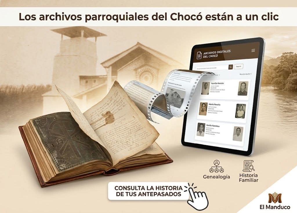 Los archivos parroquiales del Chocó: una memoria que está hoy en Internet