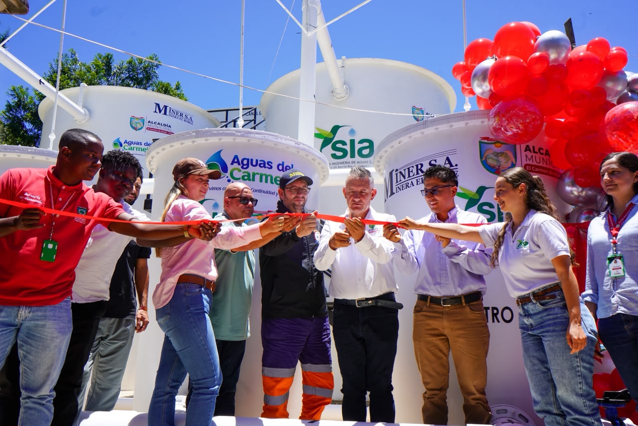 Alianza institucional hace posible suministro de agua potable en los hogares de El Carmen de Atrato